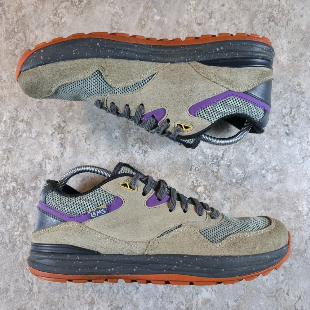 Lems Trailhead Shoes Mens 9.5 Mercury Sunset Hiking Trail Sneakers Lace Up - Picture 2 of 9